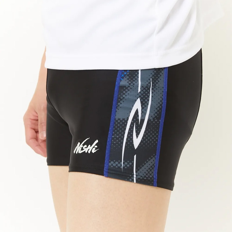 ニシスポーツ NISHI T＆Fプラクティスショートタイツ Pブラック×P
