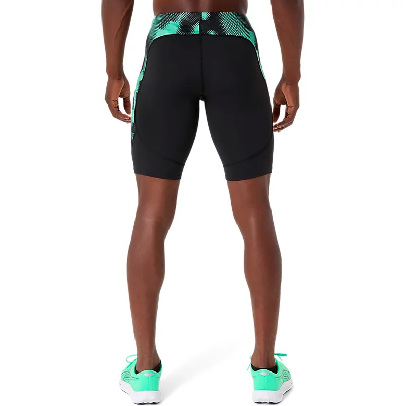 アシックス asics トラックグラフィックミドルタイツ 2091A831-001