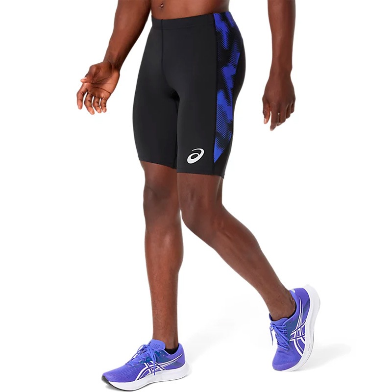 アシックス asics トラックグラフィックミドルタイツ 2091A831-002