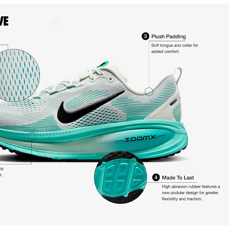【NIKE】VOMERO 18 ナイキ ボメロ18 HM6803-100 送料・関税込 ナイキ ボメロ 18 HM6803 (ランニングシューズ) 価格比較 - 価格.com