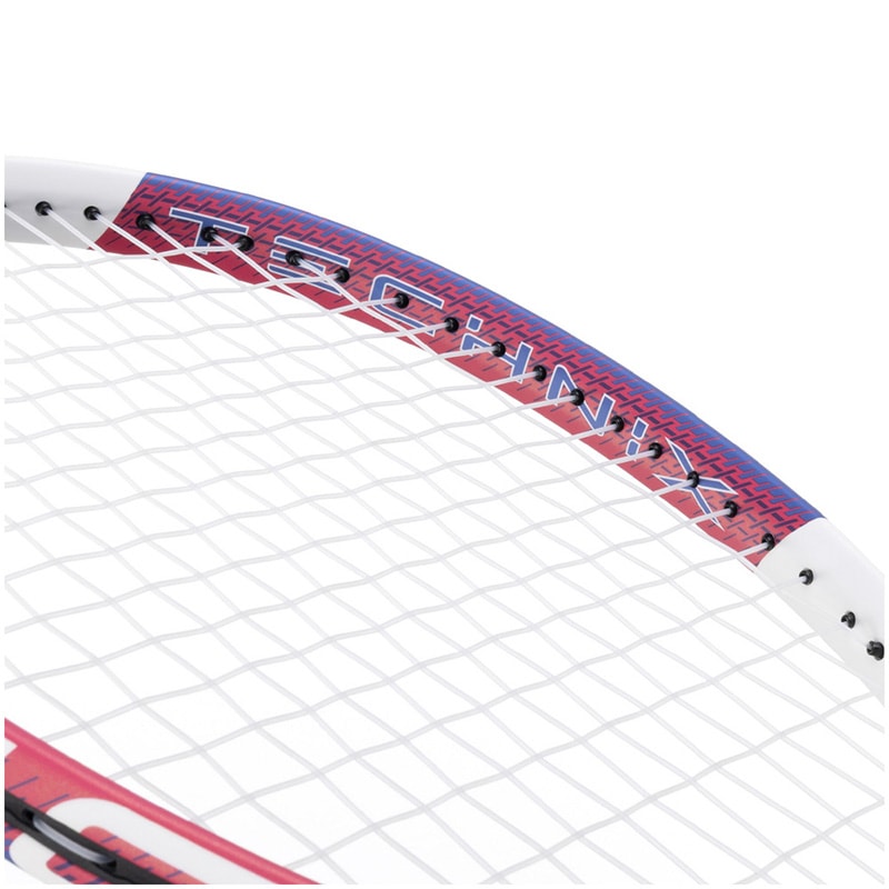 ガット張上済】ミズノ MIZUNO テクニクス ローズレッド×サファイア