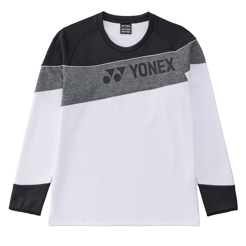ヨネックス YONEX ユニライトトレーナー フィットスタイル ホワイト
