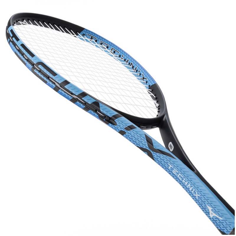 ガット張上済】ミズノ MIZUNO テクニクス ブラック×ブルー 63JTN67725
