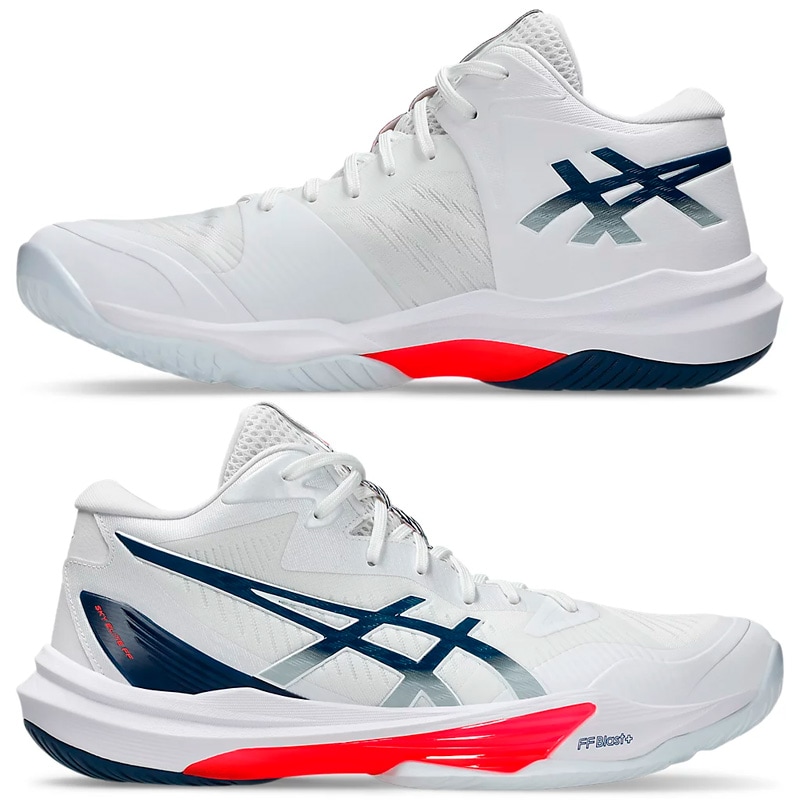未使用級【アシックス】（25）バレーボールシューズ スカイエリートFF MT アシックス ASICS メンズ バレーボールシューズ SKY ELITE FF