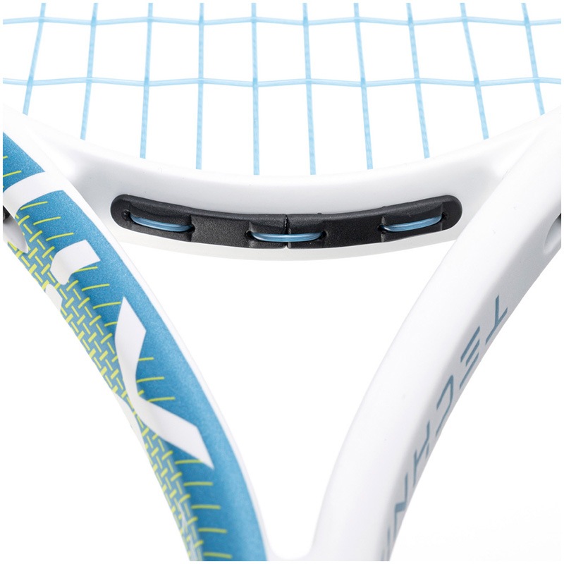 テクノ MISSILE レコード 8枚セット ガット張上済】ミズノ MIZUNO テクニクス ライム×スカイブルー