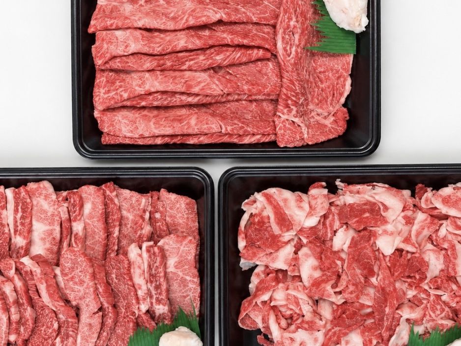【緊急販売】おまかせ3種　43ケ月のみわ牛(10/10以降発送）　