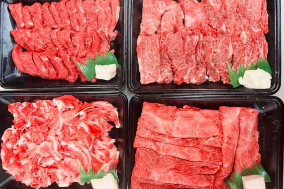 【緊急販売】おまかせ４種　43ケ月のみわ牛(10/10以降発送）　