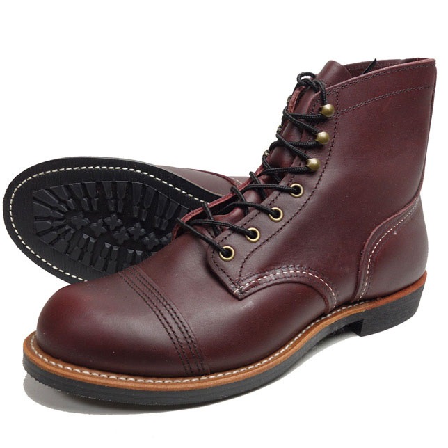 レッドウィング　レザーブーツ 楽天市場】RED WING（レッドウイング） USED 8ホールレザーシューズ