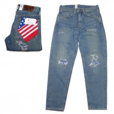 Lee HERITAGE TAPERED CLASH テーパード デニム メンズ ダメージ デニム LM1303-546