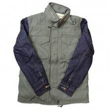 ��SALE�� ALPHA ��Lee ����ե��� ����ӥ͡������ M-65 �ꥸ�å� ���硼�ȥ��㥱�å� �ߥ꥿�꡼���㥱�å�