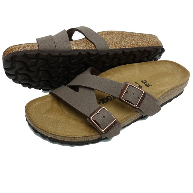 BIRKENSTOCK / yao balance/25cm/BRW/フェイクレザー BIRKENSTOCK ビルケンシュトック YAO BALANCE ヤオ バランス サンダル