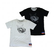 ＆park プリントTシャツ WOLF 2カラー