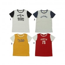 ラッセルアスレティック  EMBROIDERY Tシャツ チェーン刺繍 3カラー