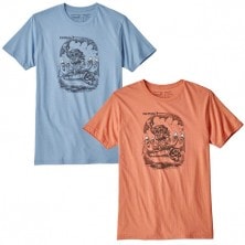 パタゴニア メンズ ナッツ vs. ピトン オーガニック Tシャツ 39195 patagonia メンズ プリントTシャツ|patagonia パタゴニア