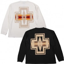 PENDLETON ペンドルトン メンズ ロングスリーブ バックプリントTシャツ ロンT 長袖 Tシャツ|PENDLETON ペンドルトン