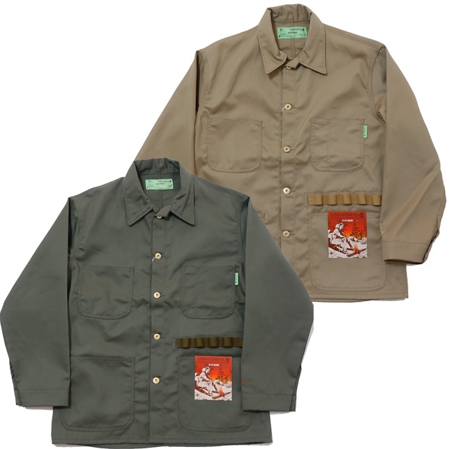 ��˥С����륪���С������� PLAY COVERALL �ץ쥤 ���С������� ������㥱�å� U2214225PW PLAY WORK ������ �����ȥɥ�