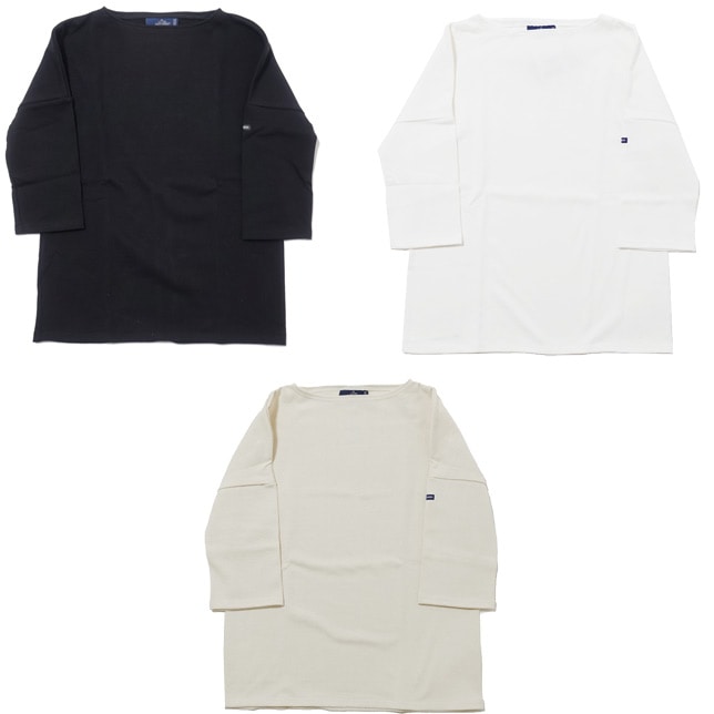 SAINT JAMES ドロップショルダー バスクシャツ　T3 SAINT JAMES(セントジェームス) 『TEELOOSE』Half Sleeve Drop