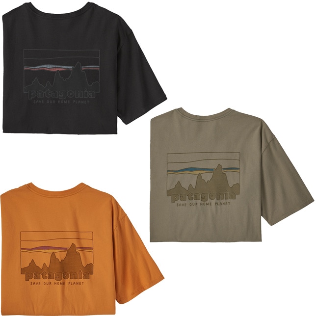 パタゴニア メンズ '73 スカイライン オーガニック Tシャツ 37534