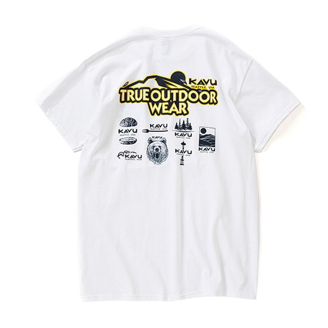 KAVU ���֡� ���٥�� Tee ��� T����� �ץ��� T����� �Хå��ץ���