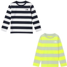 ザ・ノース・フェイス ロングスリーブフィールドボーダーティー キッズ NTJ32320 長袖Tシャツ ロンT 子供 ジュニア|THE NORTH FACE ザ・ノース・フェイス