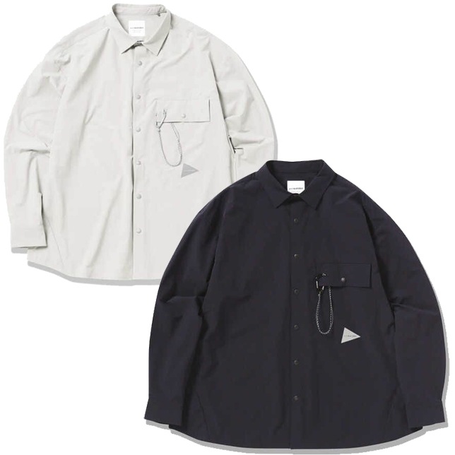 and wander ナイロンダブルクロスフーディ and wander ナイロンダブルクロスフーディ and wander アンド