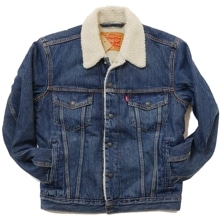 Levi's リーバイス シェルパ トラッカージャケット TYPE 3 SHERPA TRUCKER Gジャン デニム ボアジャケット メンズ 16365-0186 ミッドブルー|Levi's リーバ