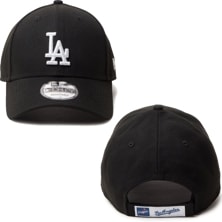 ニューエラ 9FORTY MLB Woven Label NEW ERA CAP LA ロサンゼルス ドジャース ブラック 14388677 メンズ レディース|NEW ERA　ニューエラ