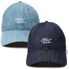 ニューエラ 920 デニムキャップ 帽子 手書き風ロゴ 筆記ロゴ メンズ レディース 9TWENTY Denim Handwritten Logo NEW ERA CAP|NEW ERA　ニューエラ