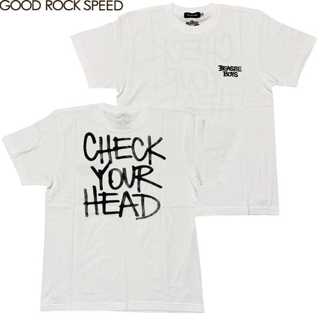 ���åɥ��å����ԡ��� �ץ���T����� Ⱦµ �ӡ����ƥ������ܡ����� GOOD ROCK SPEED BEASTIE BOYS CHECK YOUR HEAD T-SHIRT