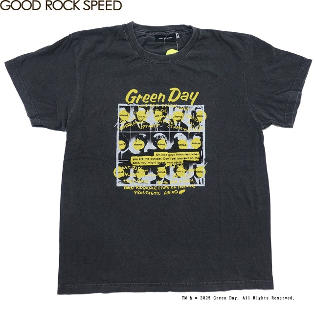 ���åɥ��å����ԡ��� T����� Ⱦµ  ���꡼��ǥ� GOOD ROCK SPEED GREEN DAY NIMROD T-SHIRT ���㥳���� ������������ �ץ���T�����