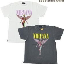 GOOD ROCK SPEED ���åɥ��å����ԡ��� �ץ���T����� Ⱦµ �˥�������� NIRVANA T�����  IN UTERO T-SHIRT
