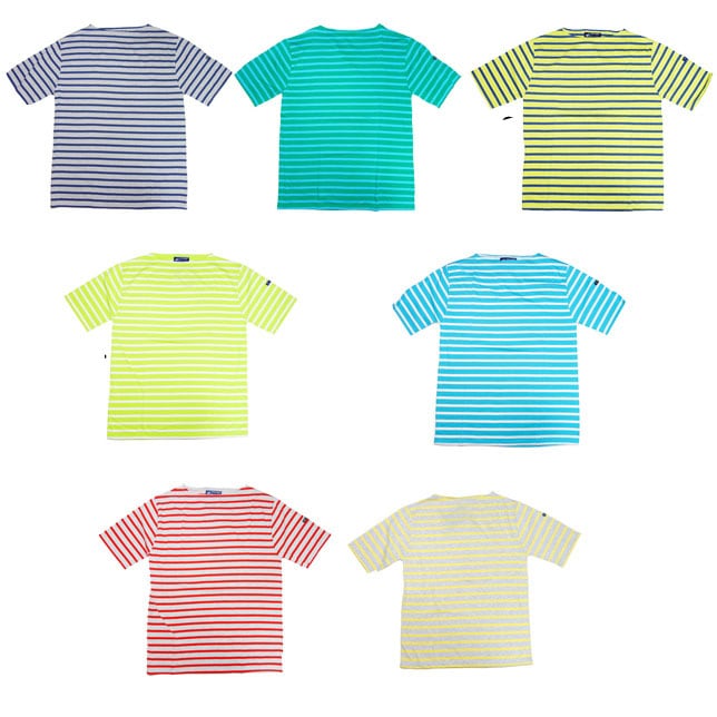 新品】SAINT JAMES セントジェームス　メンズ半袖　ピリアック　T4 SAINT JAMES（セントジェームス）PIRIAC（ピリアック）/ NOIR