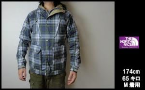 THE NORTH FACE ノースフェイス チェック柄 マウンテンパーカー SALE】ノースフェイス パープルレーベル ナナミカ チェック