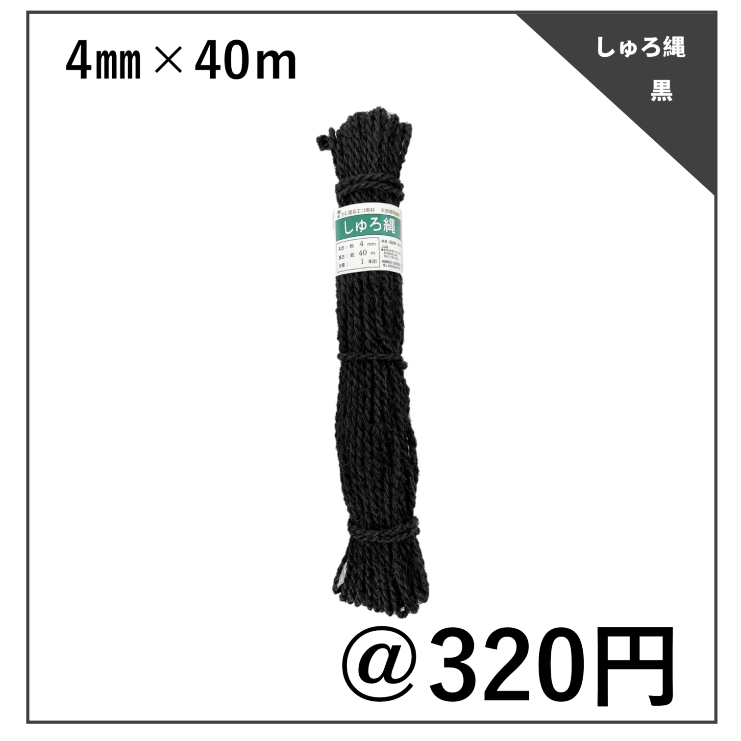 シュロ　しゅろ　大株　3m 掘り起こしてくれる方限定　群馬県 シュロ縄(黒)3mm×20m「3432」
