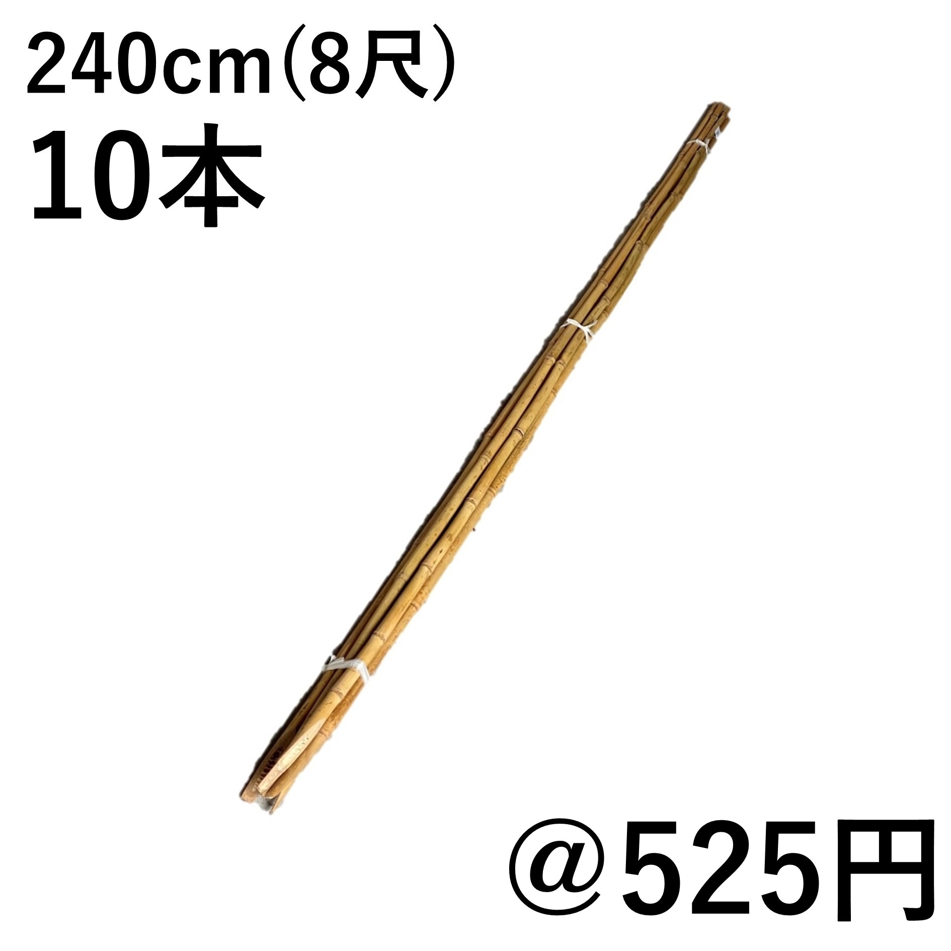 240cm（8尺） 女竹