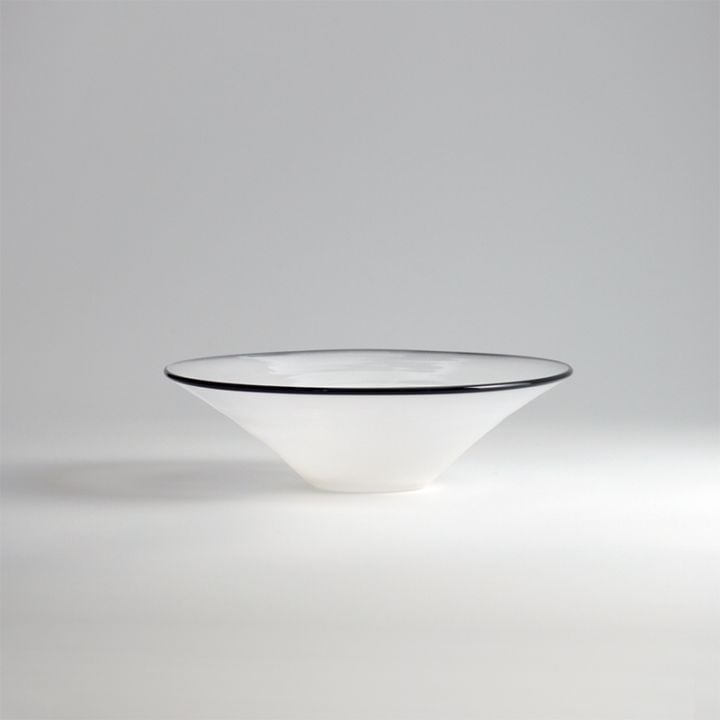 【ガラス展】kasumi bowl S ivory　fresco