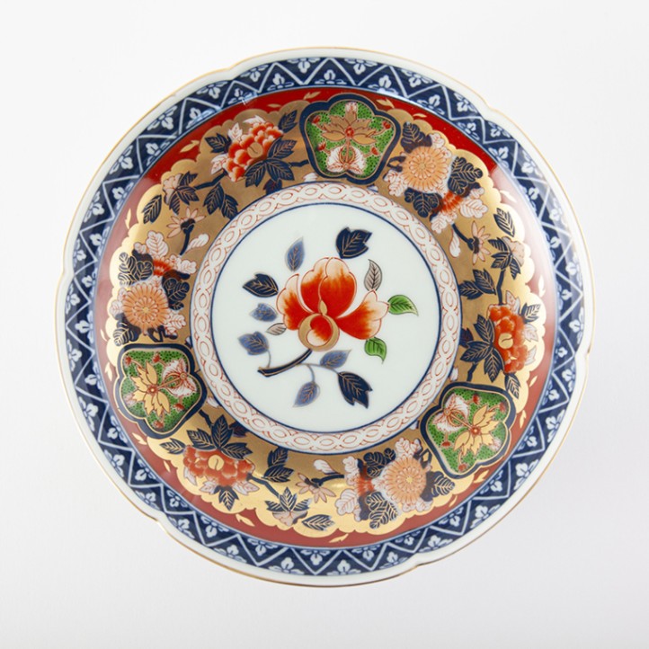 極錦金彩古伊万里様式・和皿