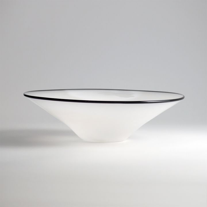 【ガラス展】kasumi bowl M ivory　fresco