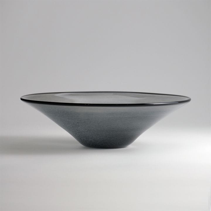 【ガラス展】kasumi bowl M grey　fresco