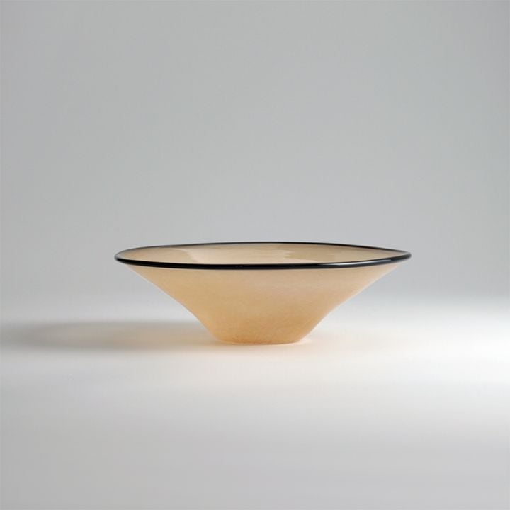 【ガラス展】kasumi bowl S sandbeige　fresco