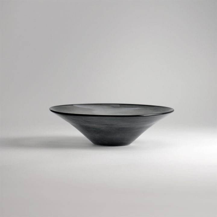 【ガラス展】kasumi bowl S grey　fresco