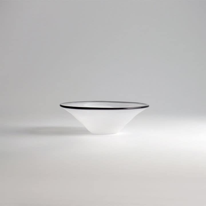 【ガラス展】kasumi bowl SS ivory　fresco