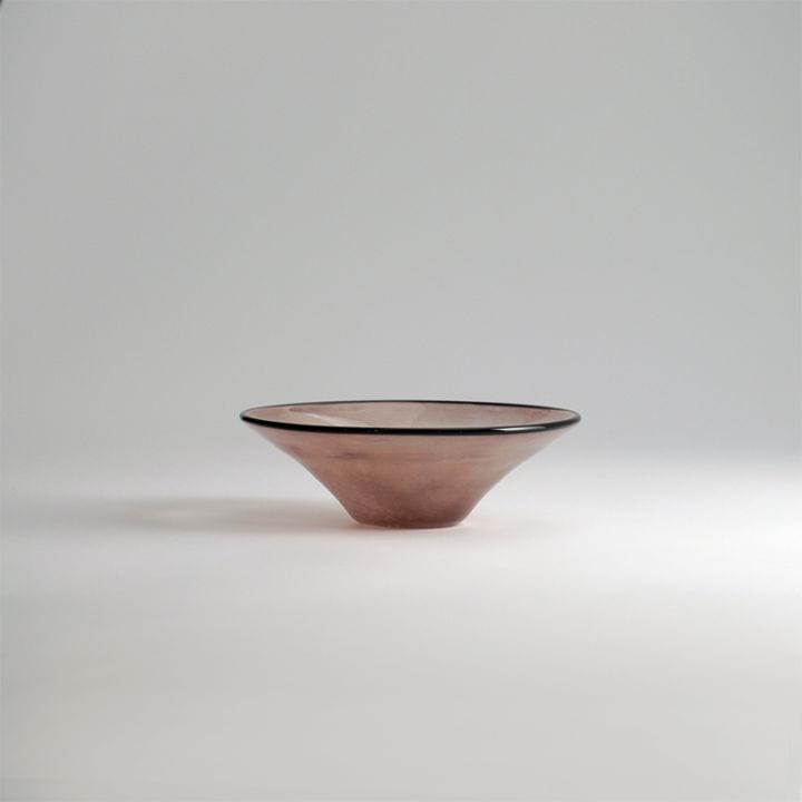 【ガラス展】kasumi bowl SS purple　fresco