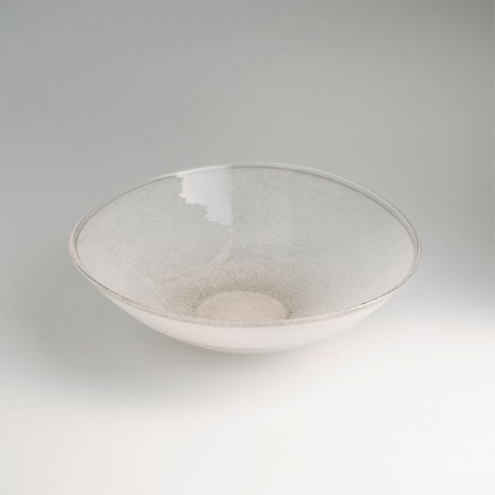 【ガラス展】aeca bowl S grey　fresco
