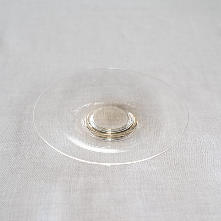 【ガラス展予約商品】Dish150 clear　鷲塚貴紀