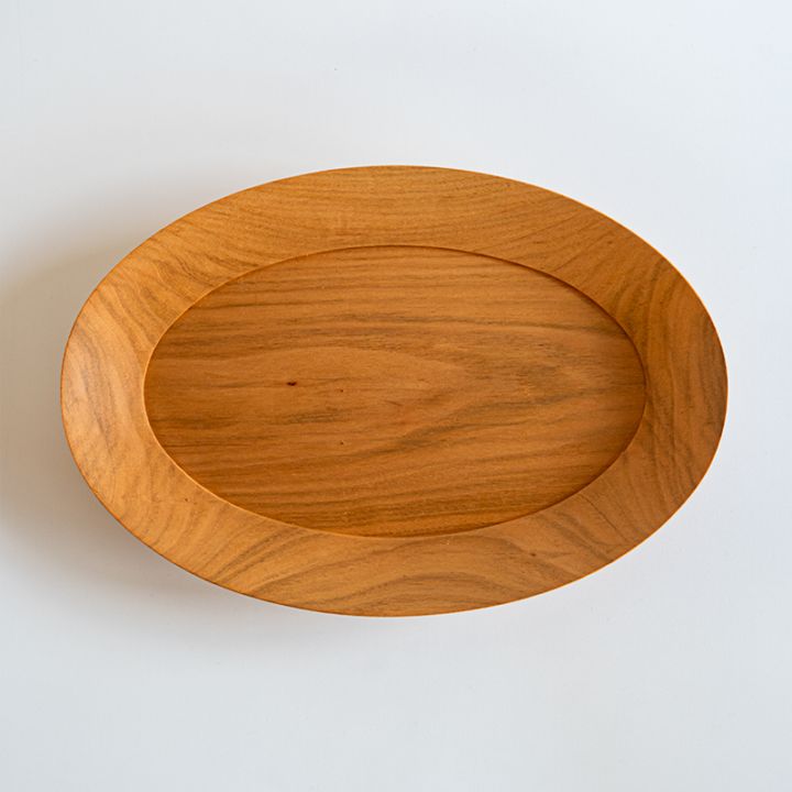 【予約商品】オーバル皿（くるみ）　高塚和則