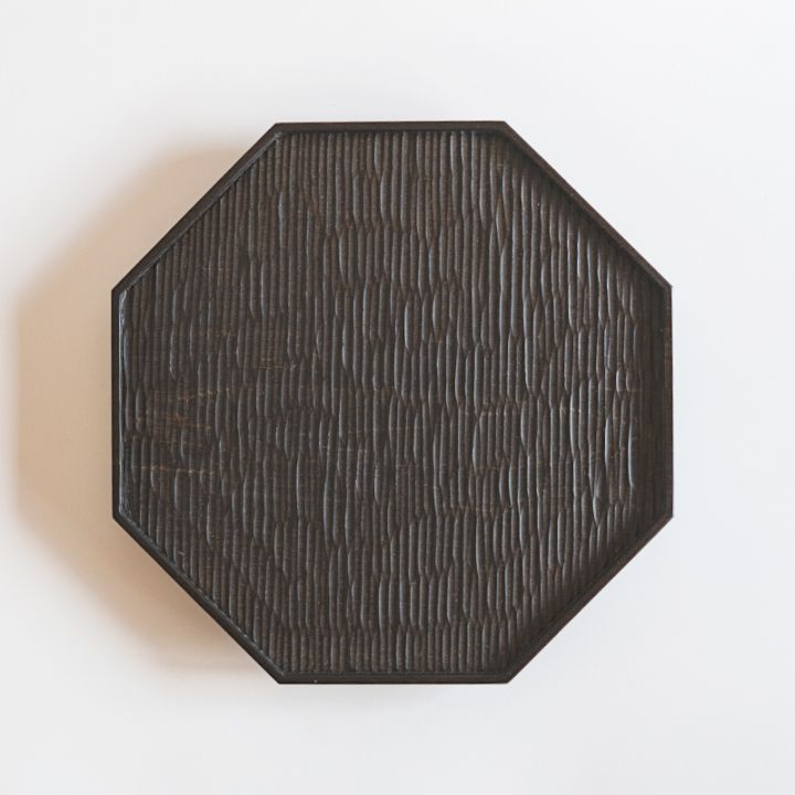 【予約商品】八角膳 中（鉄染）　高塚和則