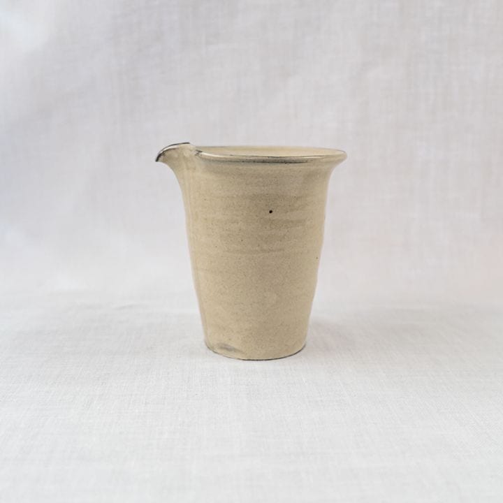 【個展商品1点もの】粉引片口(J-1)　中里健太