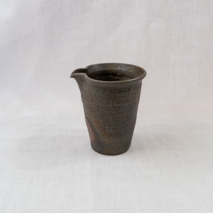 【個展商品1点もの】焼しめ片口(J-2)　中里健太