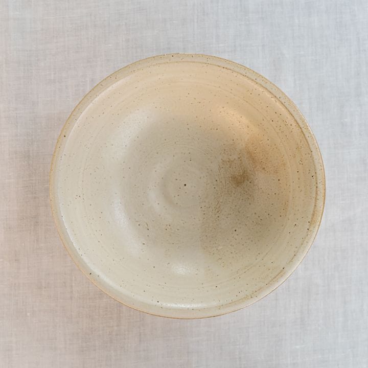 【個展商品1点もの】白釉鉢(J-9)　中里健太